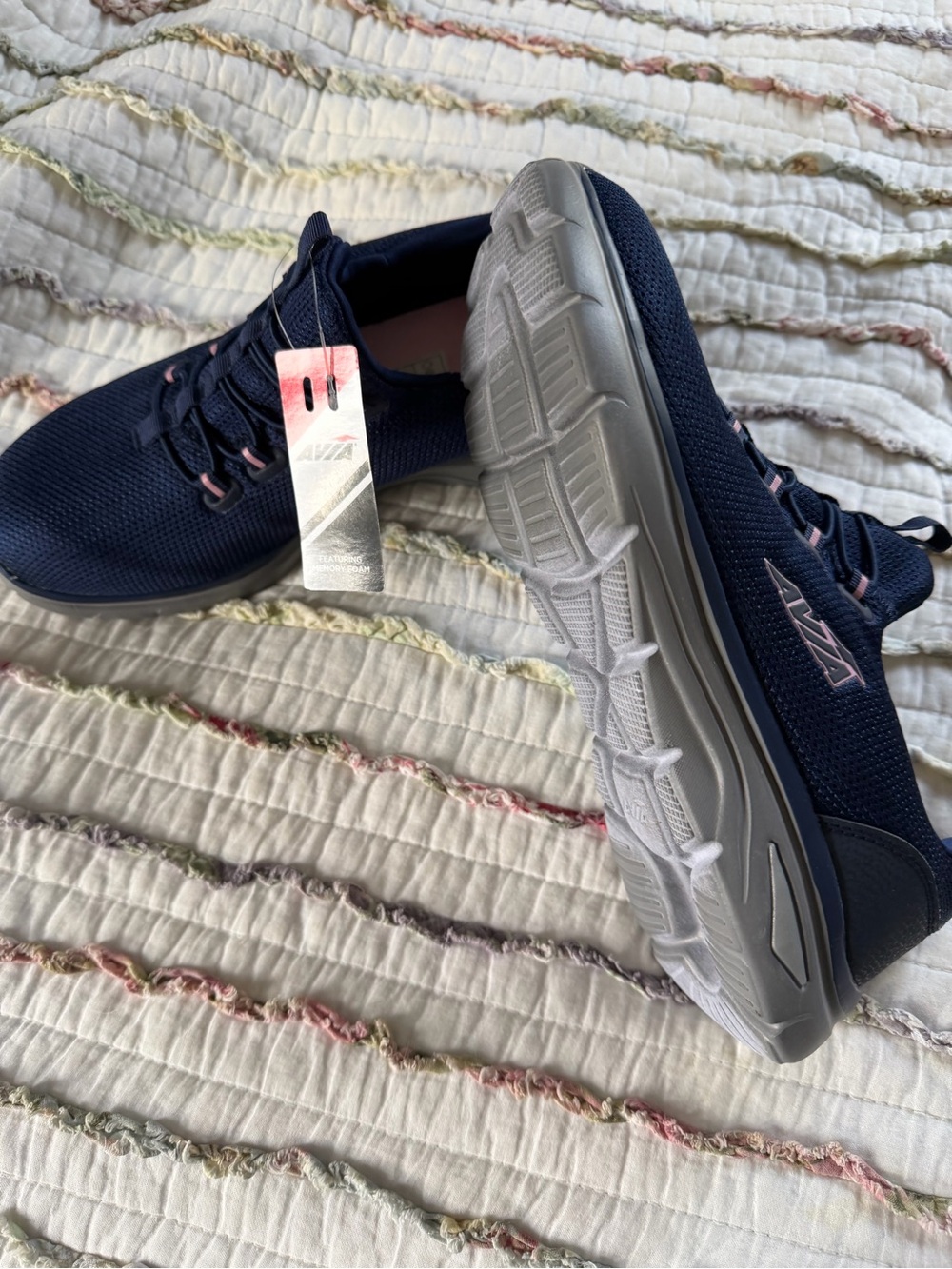 Avia Lightweight Women’s Navy Athletic Sneakers